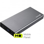 Sandberg 20000mAh, PD/88W+12W, USB-C, USB-A output: 5V/2.4A (12W max) (420-52) (UA)