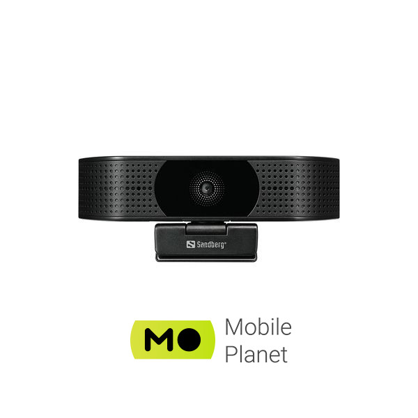 Веб камера Sandberg Webcam Pro Elite 4K UHD (IMX258) Autofocus USB-A/USB-C Black (134-28) (UA)