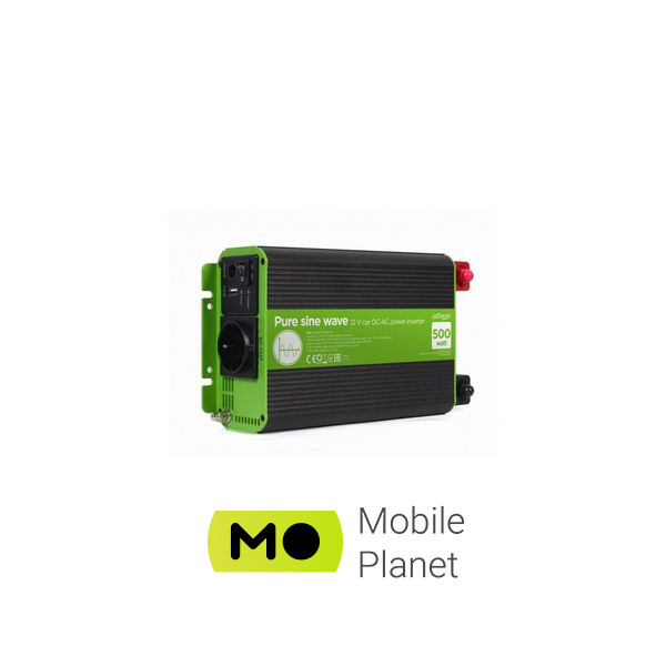 12V/230V 500W (1000W peak power) чистая синусоида EnerGenie (EG-PWC-PS500-01) (UA)