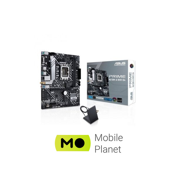 Материнська плата ASUS PRIME H610M-A WIFI D4 (90MB1C80-M0EAY1) (UA)