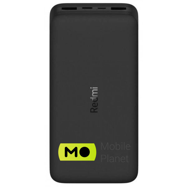 Мобільна батарея Xiaomi Redmi 20000mAh 18W Black (VXN4285CN/VXN4304GL)