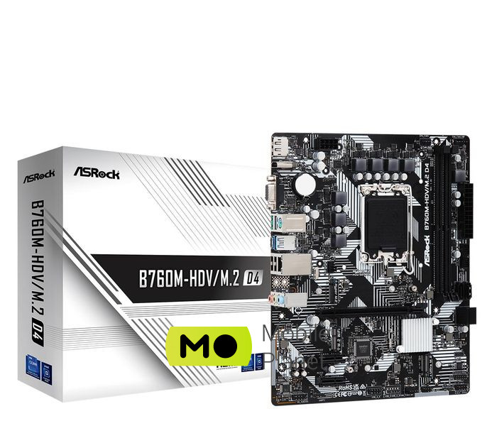 Материнська плата ASRock B760M-HDV/M.2 DDR4 EU