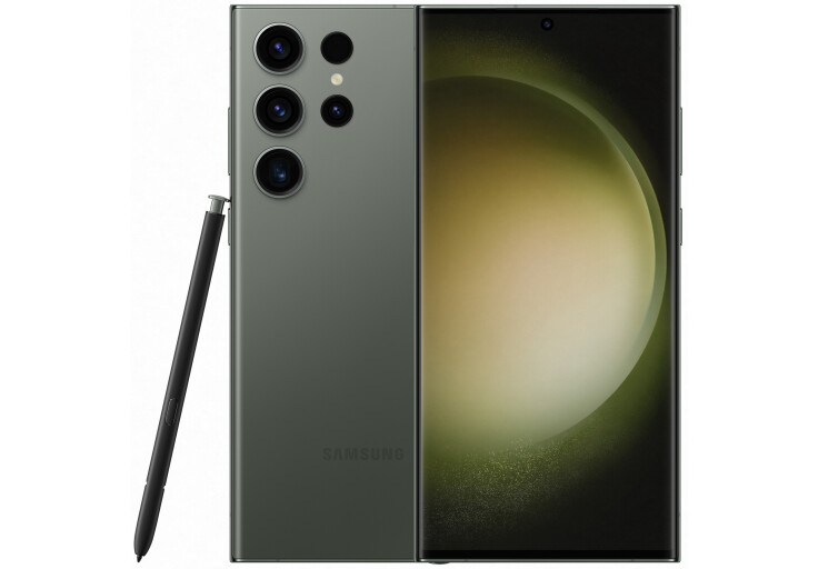 Мобильный телефон Samsung Galaxy S23 Ultra 12/256GB Green (SM-S918BZGG)