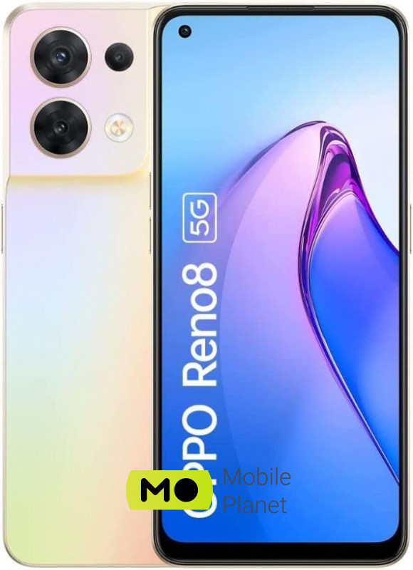 Мобильный телефон Oppo Reno 8 5G 8/256GB Gold