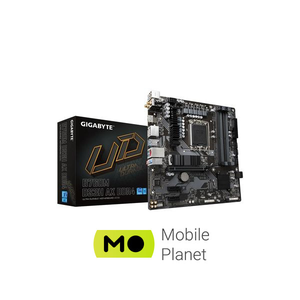 Материнська плата GIGABYTE B760M DS3H AX DDR4 (UA)
