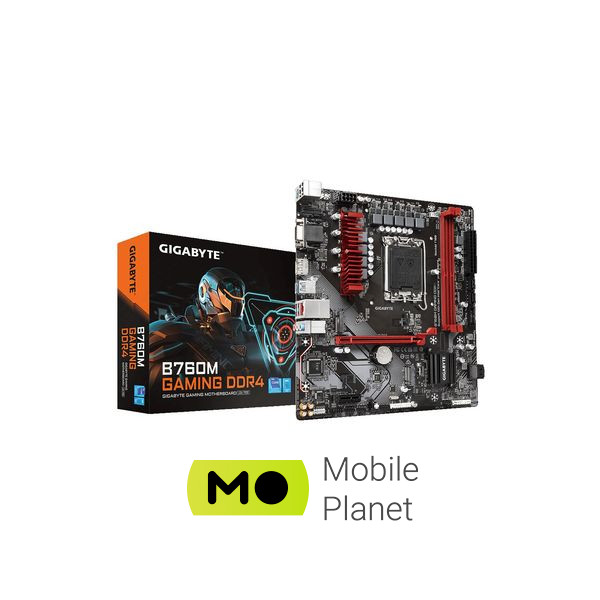 Материнська плата GIGABYTE B760M GAMING DDR4 (UA)