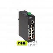 Комутатор мережевий Dahua DH-PFS3211-8GT-120 (UA)