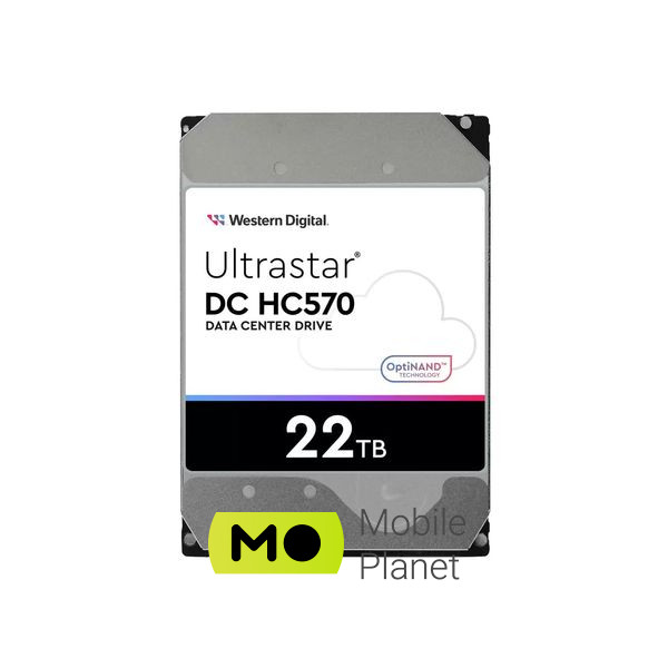 Жесткий диск 3.5 22TB WD (WUH722222ALE6L4) (UA)