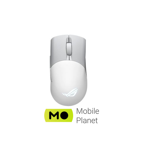 Мышь ASUS ROG Keris Aimpoint Bluetooth/Wireless White (90MP02V0-BMUA10) (UA)