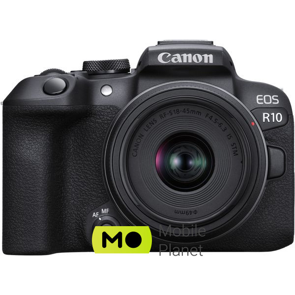 Фотоаппарат Canon EOS R10 + RF-S 18-45 IS STM (5331C047) (UA)