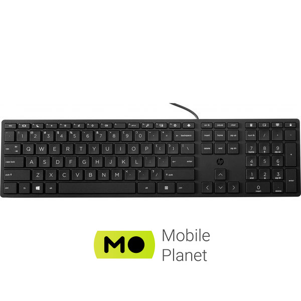 Клавіатура HP 320K USB Ukr Black (9SR37AA) (UA)