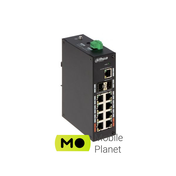 Комутатор мережевий Dahua DH-PFS3211-8GT-120 (UA)