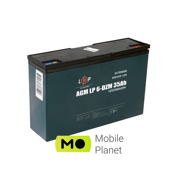 Акумуляторна батарея LogicPower 12V 35Ah LP-6-DZM-35 (9335) (UA)