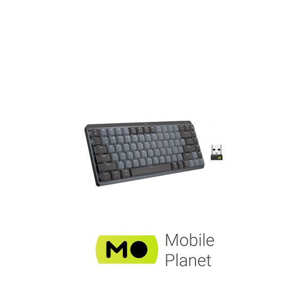 Клавіатура Logitech MX Mechanical Mini Illuminated UA Graphite (920-010782) (UA)