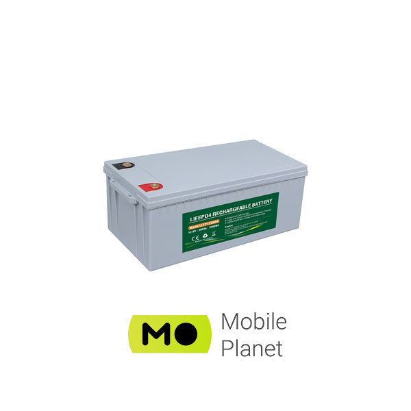 Акумуляторна батарея PowerPlant 12.8V 200Ah, LFP12200B (NV820634) (UA)