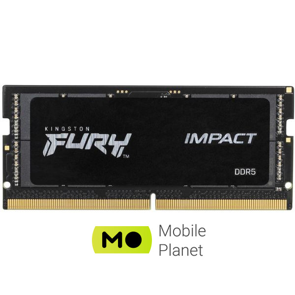 Оперативна пам'ять SoDIMM DDR5 16GB 4800 MHz FURY Impact Kingston Fury (ex. HyperX) (KF548S38IB-16)