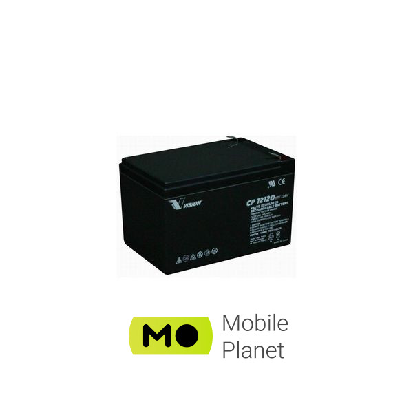Акумуляторна батарея Vision CP 12V 12Ah (CP12120) (UA)