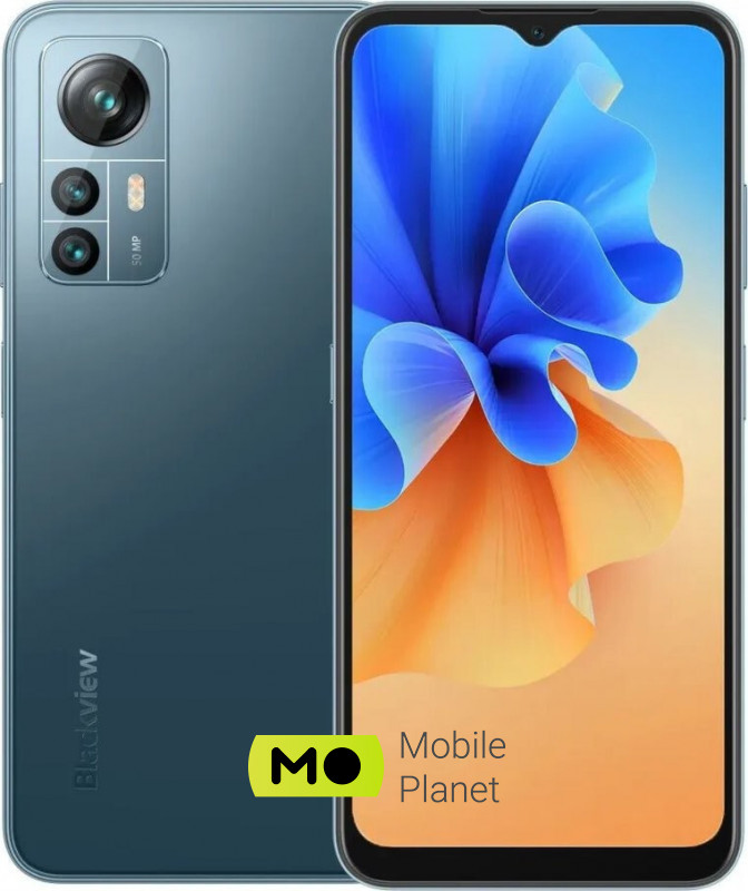 Телефон Blackview A85 8/128GB Deep Sea Blue