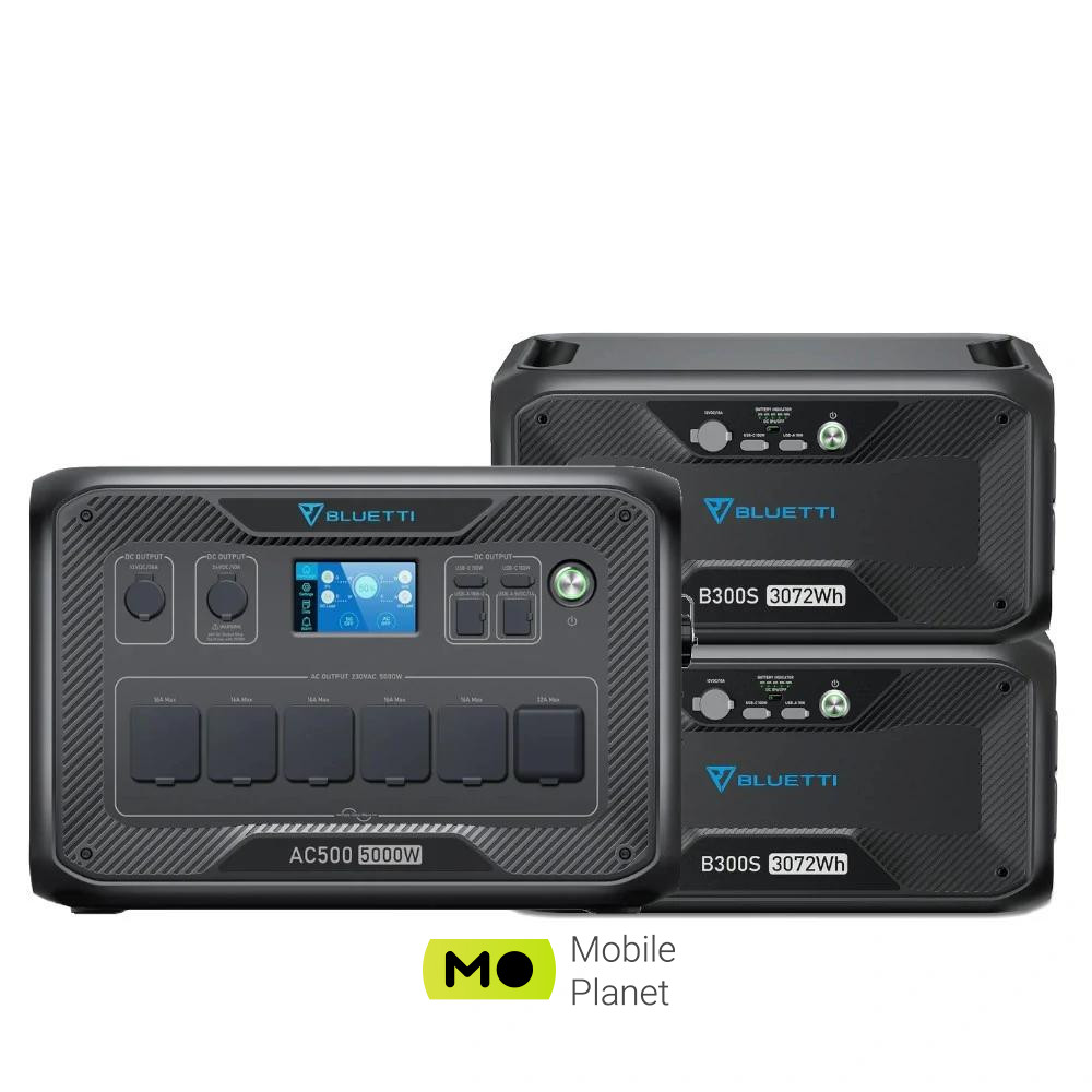 BLUETTI AC500 + B300S Home Battery Backup (PB931026) (EU)