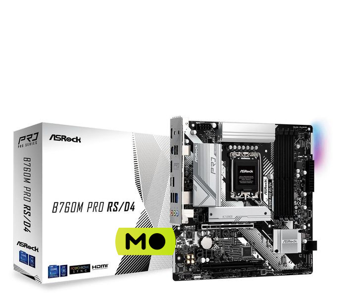 Материнська плата ASRock B760M Pro RS DDR4 EU