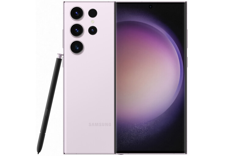 Мобильный телефон Samsung Galaxy S23 Ultra 8/256GB Lavender (SM-S918BLID)