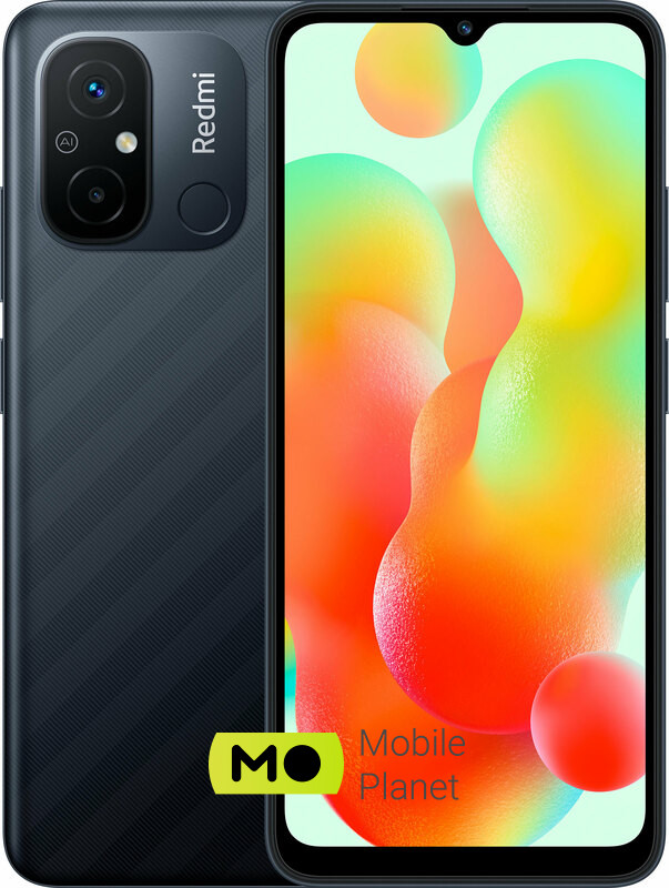 Телефон Xiaomi Redmi 12C 3/64GB Graphite Gray (UA)