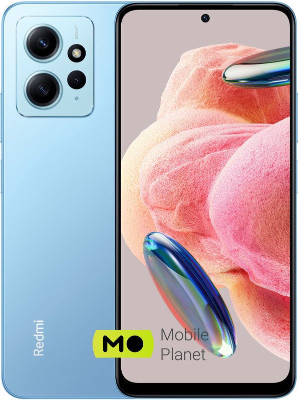 Телефон Xiaomi Redmi Note 12 4G 4/128GB Ice Blue (UA)