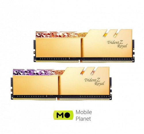 G.Skill 32 GB (2x16GB) DDR4 3600 MHz Trident Z Royal (F4-3600C16D-32GTRGC)