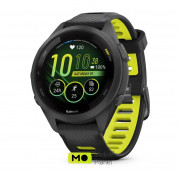 Garmin Forerunner 265S Black Bezel and Case w. Black/Amp Yellow S. Band (010-02810-03/13/53)