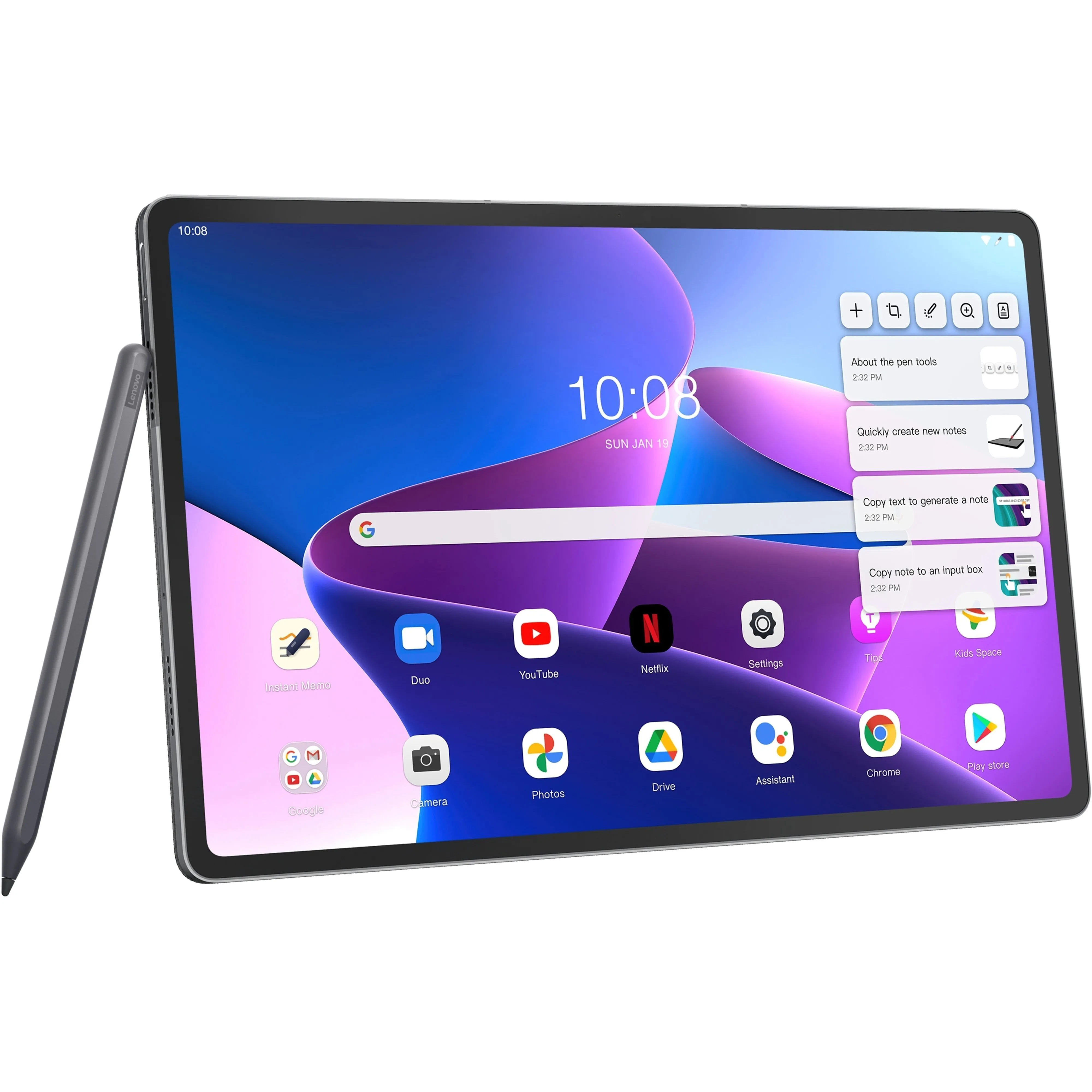 Lenovo Tab P12 Pro 8/256GB Wi-Fi Storm Grey + Precision Pen 3