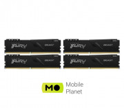 Kingston FURY 128GB (4x32GB) 3600MHz CL18 Beast Black (KF436C18BBK4/128) EU