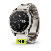 Garmin D2 Mach 1 Aviator Smartwatch with Vented Titanium Bracelet (010-02582-50/51)