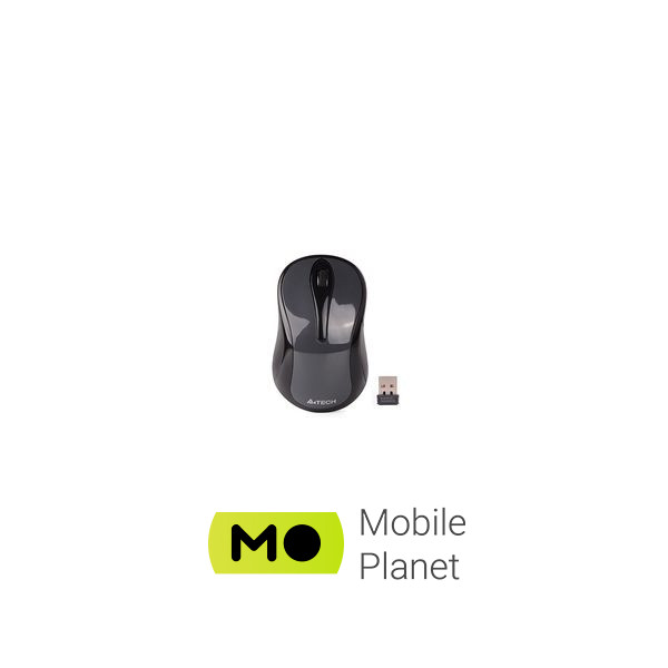 Миша A4Tech G3-280NS Silent Wireless Glossy Grey (G3-280NS Glossy Grey) (UA)