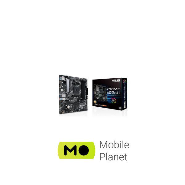 Материнська плата ASUS PRIME A520M-A II/CSM (90MB17H0-M0EAYC) (UA)