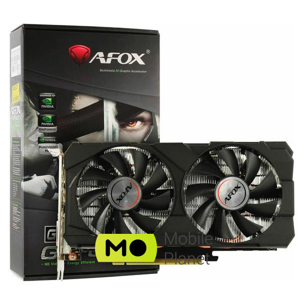 Відеокарта GeForce GTX1660 Ti 6Gb Afox (AF1660TI-6144D6H4) (UA)