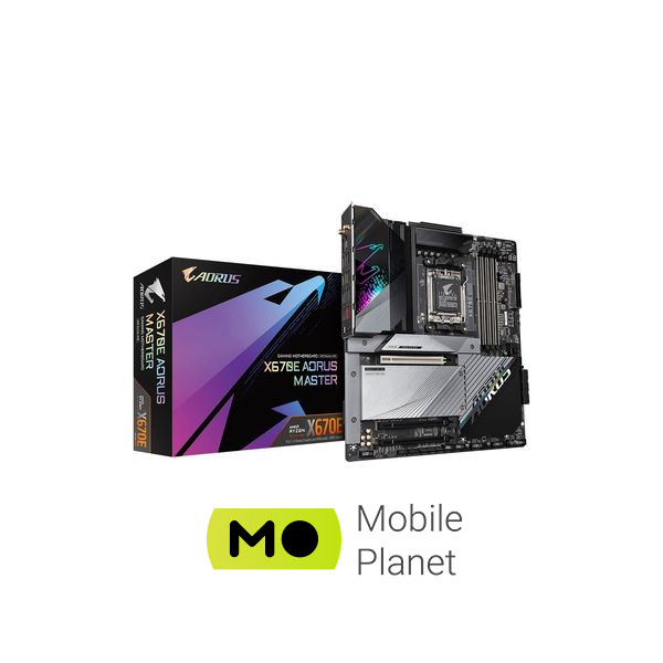 Материнська плата GIGABYTE X670E AORUS MASTER (UA)