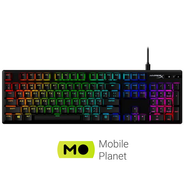 Клавіатура HyperX Alloy Origins PBT HX Red (639N3AA) (UA)