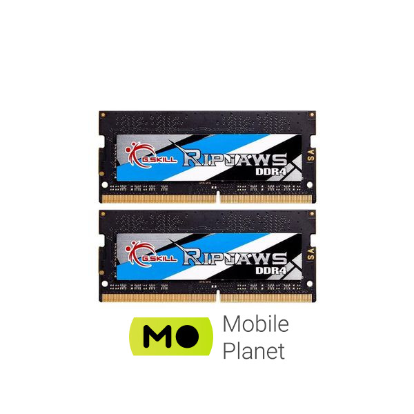 Оперативна пам'ять SoDIMM DDR4 32GB (2x16GB) 3200 MHz Ripjaws G.Skill (F4-3200C22D-32GRS) (UA)