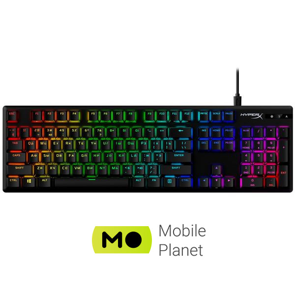 Клавиатура HyperX Alloy Origins PBT HX Aqua (639N5AA) (UA)