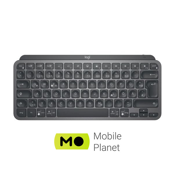 Клавіатура Logitech MX Keys Mini For Business Wireless Illuminated UA Graphite (920-010608) (UA)