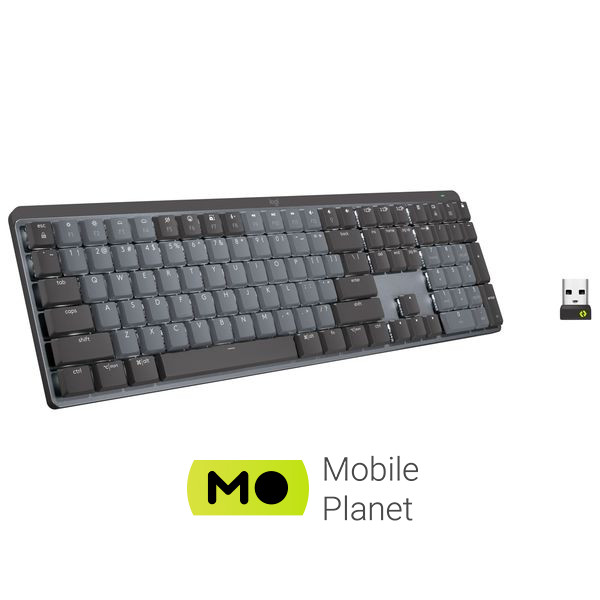 Клавіатура Logitech MX Mechanical Wireless Illuminated Performance Graphite (920-010757) (UA)