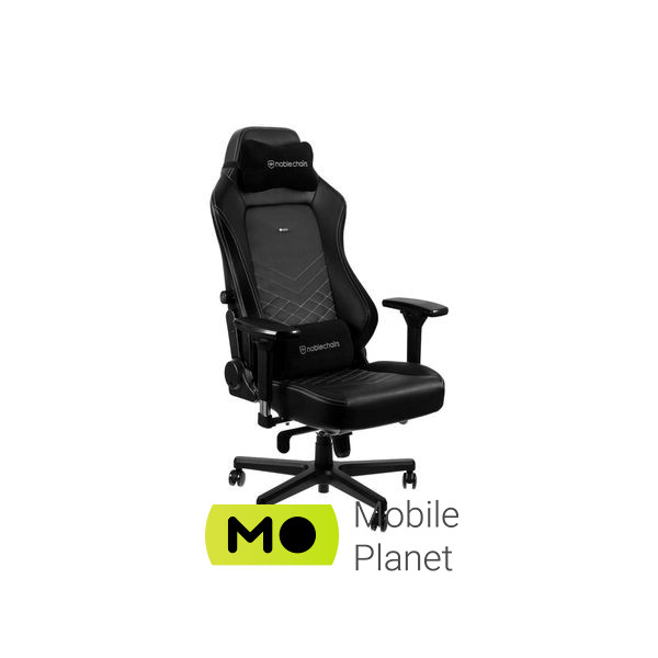 Ігрове крісло Noblechairs HERO Black/Platinum White (NBL-HRO-PU-BPW) (UA)