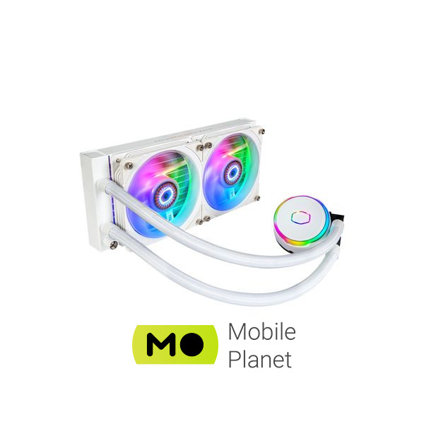 Система водяного охолодження CoolerMaster MasterLiquid PL240 Flux White Edition (MLY-D24M-A23PZ-RW) (UA)