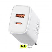 Baseus Compact Quick Charger U+C 20W White (CCXJ-B02)
