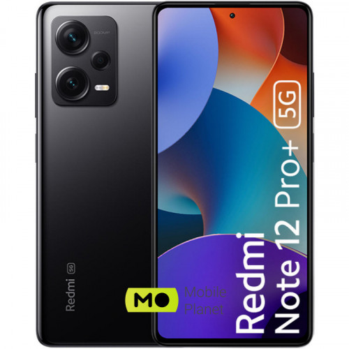 Xiaomi Redmi Note 12 Pro Plus 5G 8/256GB Black Europe