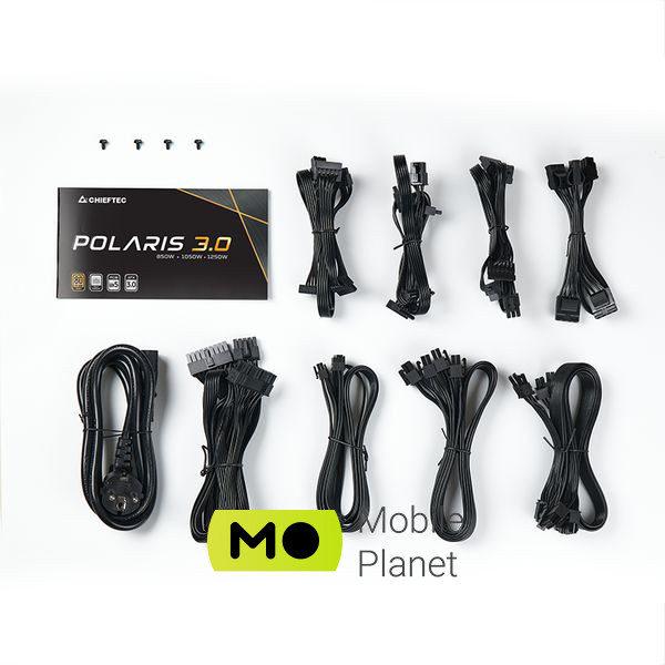 Блок живлення Chieftec Polaris 1250W 80 Plus Gold ATX 3.0 (PPS-1250FC-A3) EU
