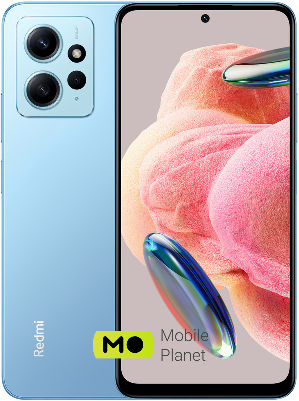 Мобильный телефон Xiaomi Redmi Note 12 4G 8/128GB Ice Blue (no NFC) Europe