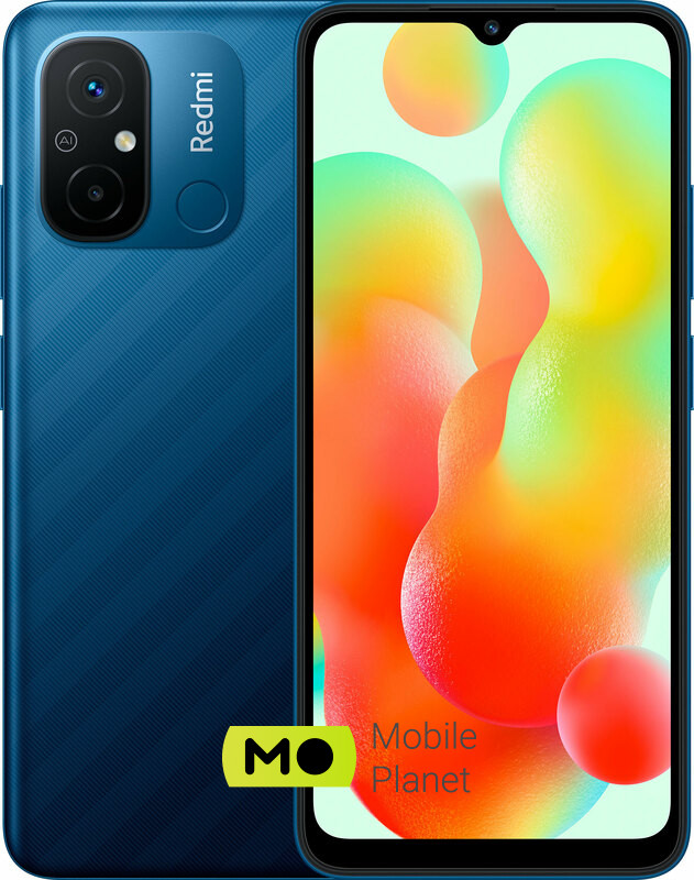 Xiaomi Redmi 12C 4/64GB Ocean Blue (no NFC) Europe купить в Одессе