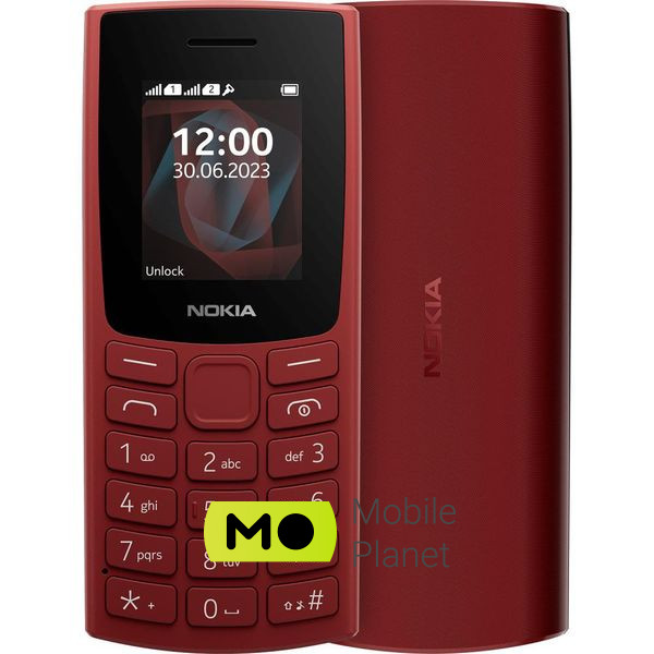 Мобільний телефон Nokia 105 DS 2023 Red (UA)