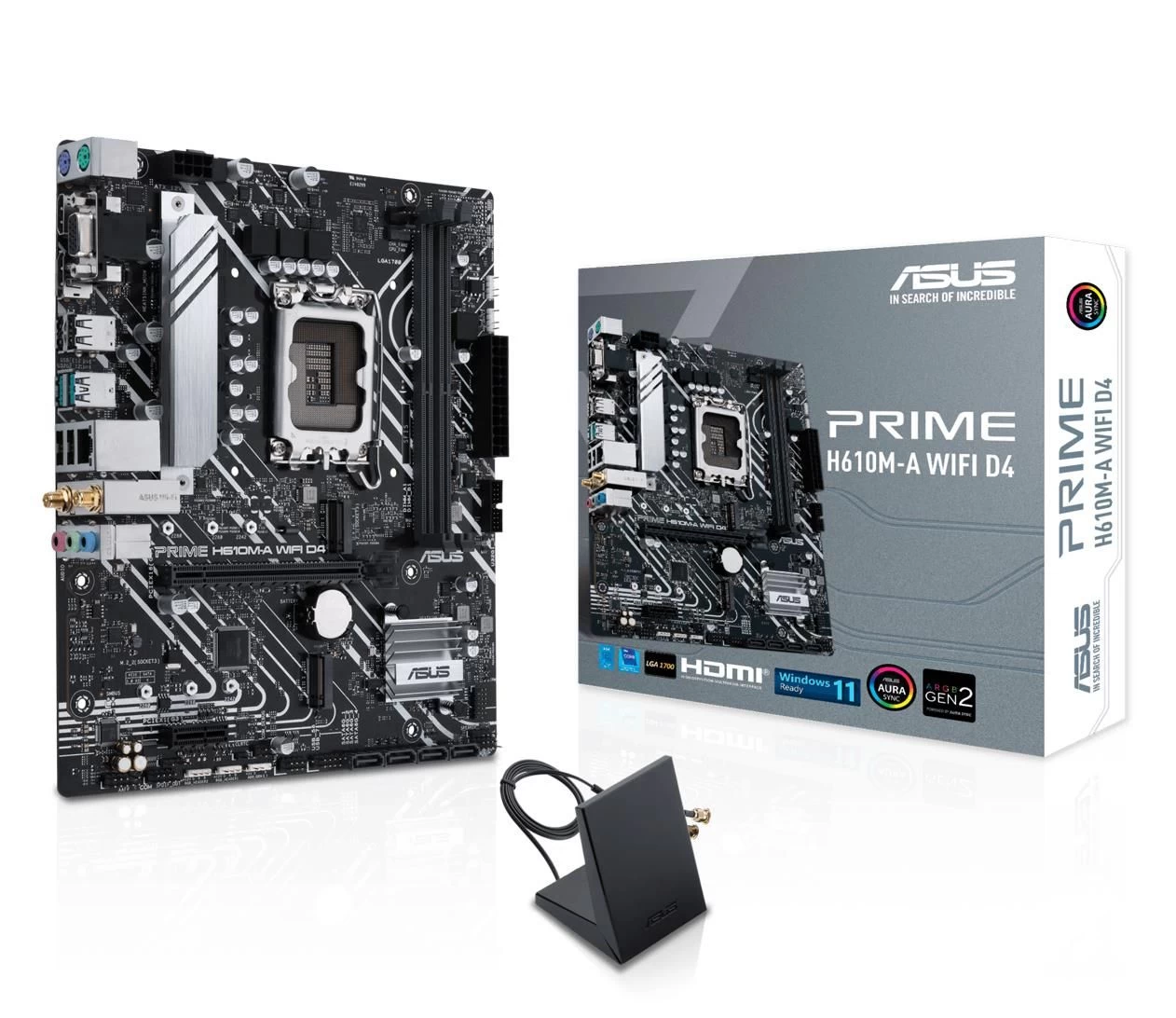 Материнська плата ASUS PRIME H610M-A WIFI DDR4 EU